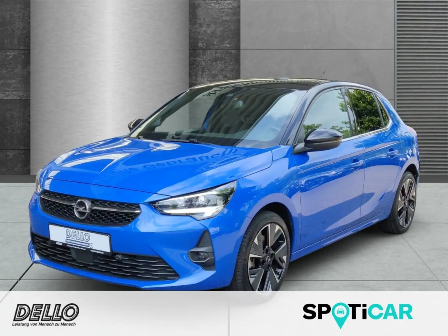 Opel Corsa-e Ultimate 11kW-Charger Voll-LED NAVI PDC RFK SHZ Ma Blau - 1
