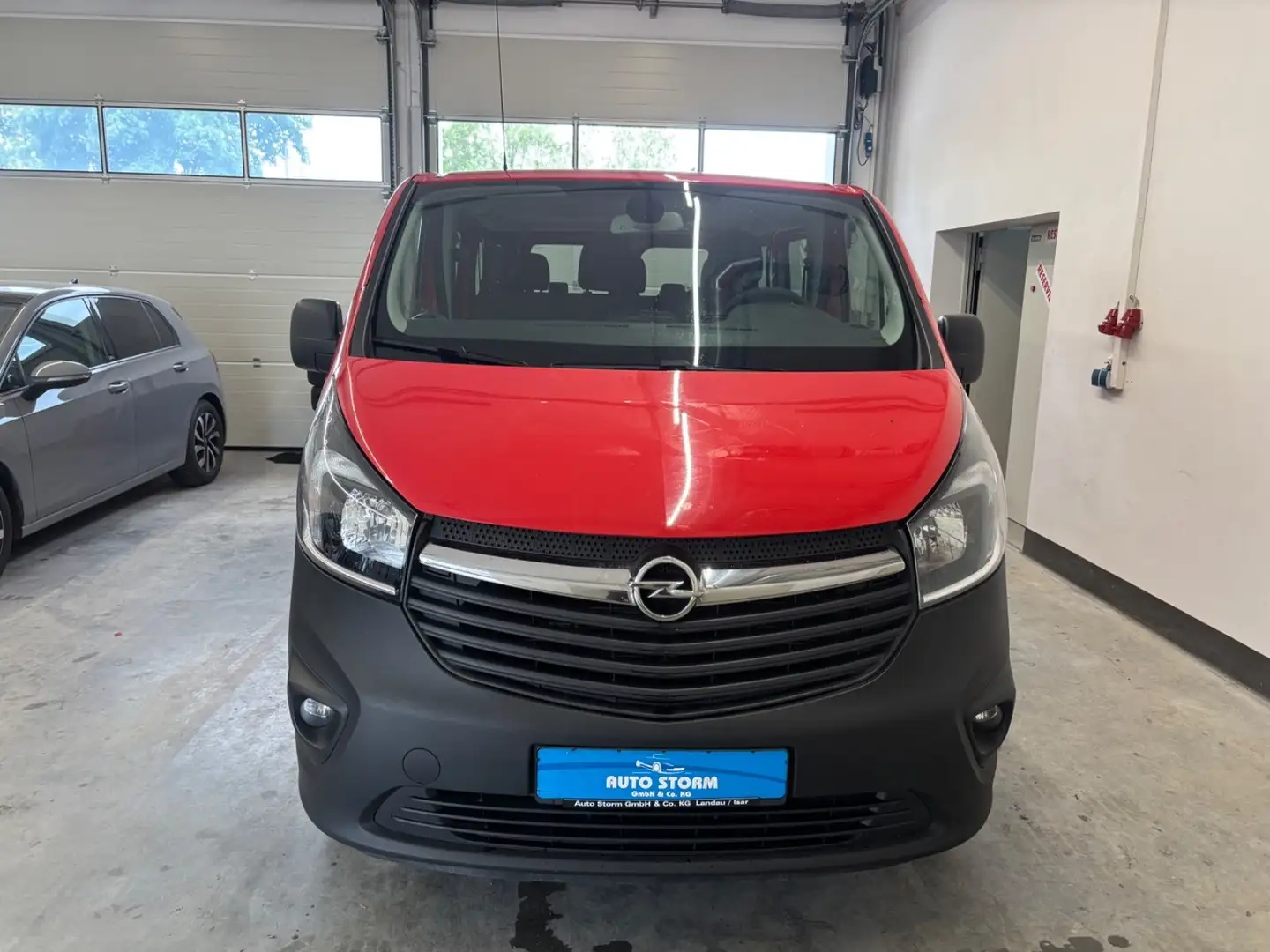 Opel Vivaro B 1.6 CDTI Biturbo L1H1*Klima*9-Sitzer* Rot - 2