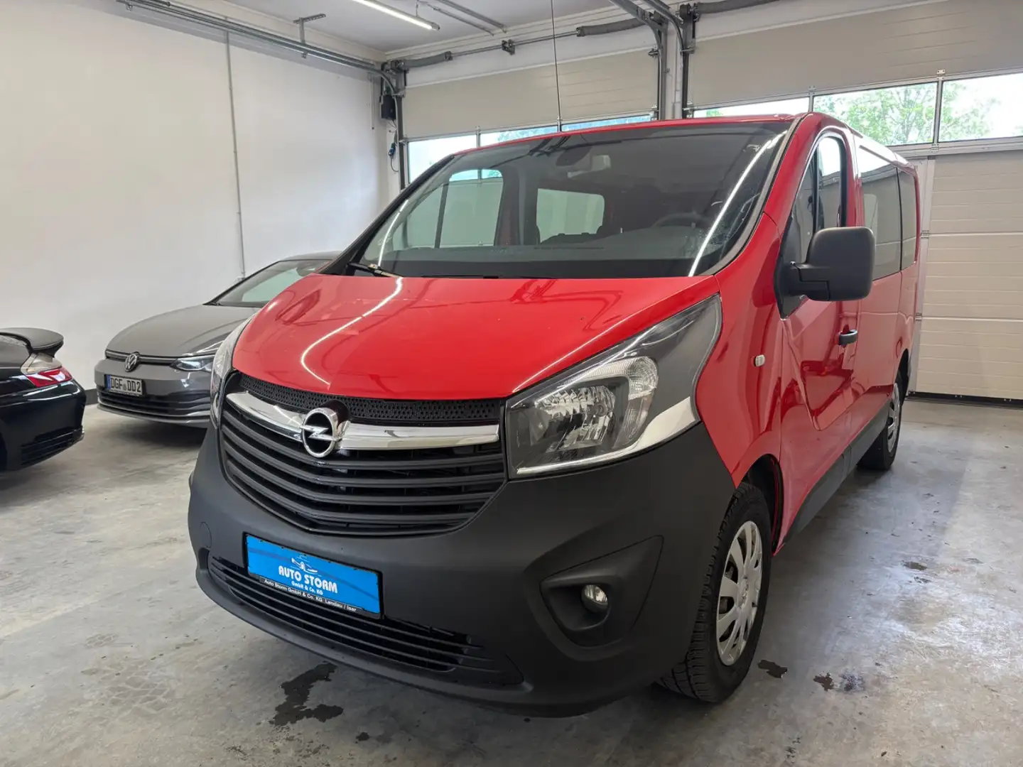 Opel Vivaro B 1.6 CDTI Biturbo L1H1*Klima*9-Sitzer* Rot - 1