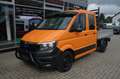 MAN TGE 3.140 Pritsche DoKa Orange - thumbnail 1