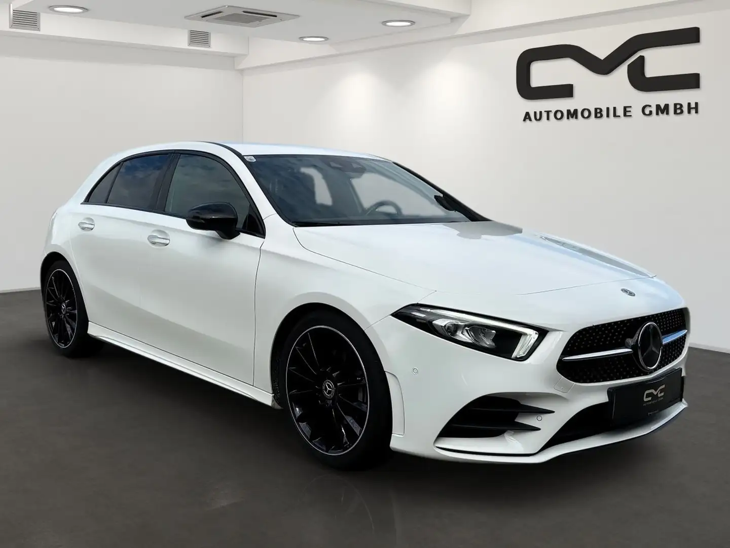 Mercedes-Benz A 180 AMG-Line/Keyless/TWA/Night/SH/19-Zoll/Abs.Tempomat Blanco - 2