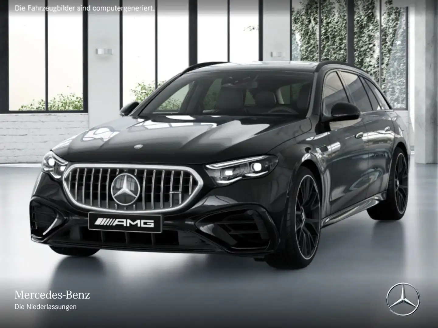 Mercedes-Benz E 53 AMG T 4M Hybrid Pano-Dach Distronic Headup Schwarz - 2