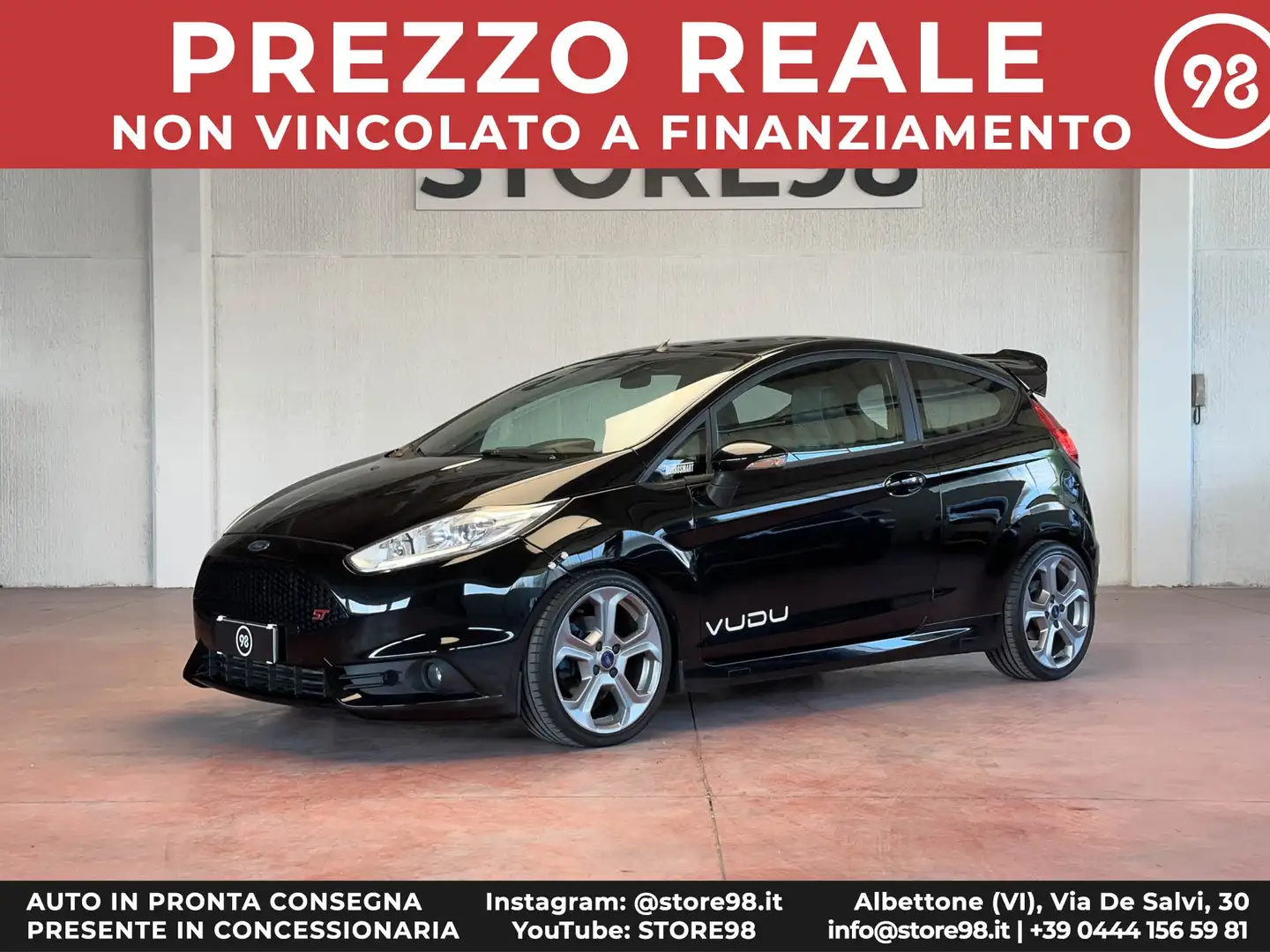 Ford Fiesta 3p 1.6 ST 182cv Noir - 1