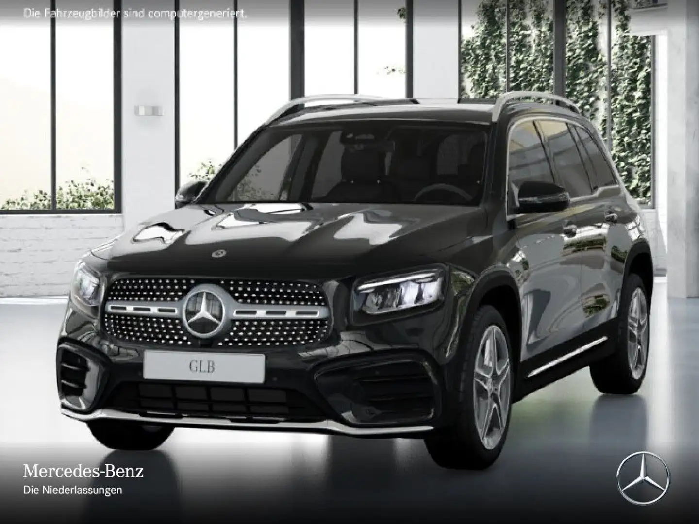 Mercedes-Benz GLB 200 AMG+PANO+360°+LED+TOTW+KEYLESS+7G Noir - 2
