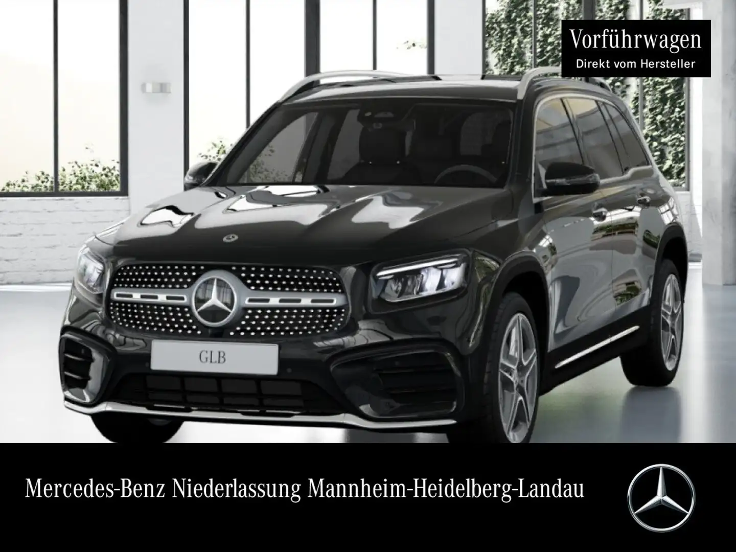Mercedes-Benz GLB 200 AMG+PANO+360°+LED+TOTW+KEYLESS+7G Schwarz - 1