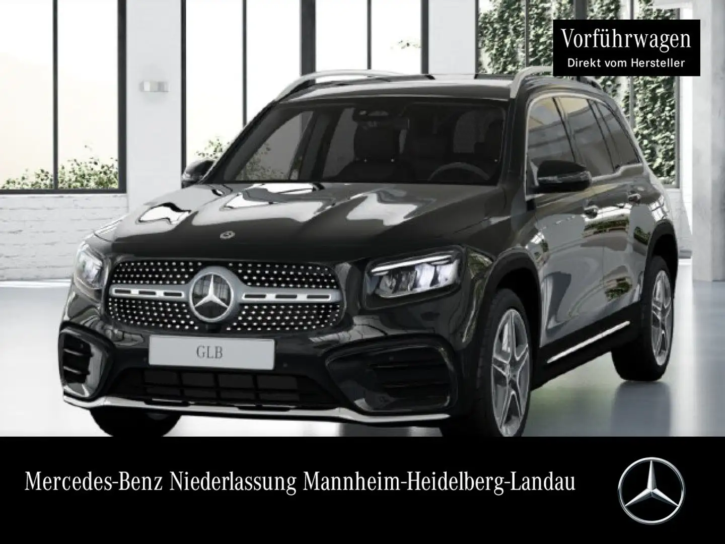 Mercedes-Benz GLB 200 AMG+PANO+360°+LED+TOTW+KEYLESS+7G Noir - 1