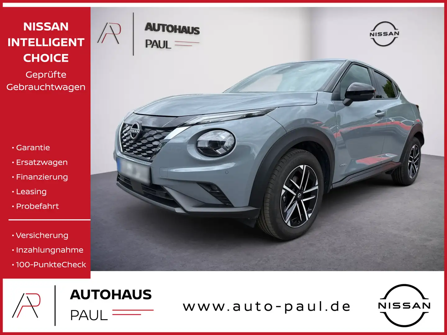Nissan Juke 1.6 Hybrid N-Connecta Hybrid, Tech, Winter Grijs - 1
