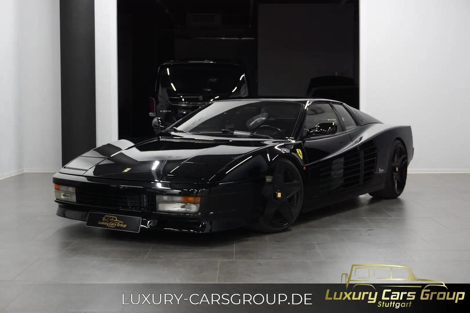 Ferrari Testarossa Testarossa KW-Sportauspuff-Restauriert Noir - 1