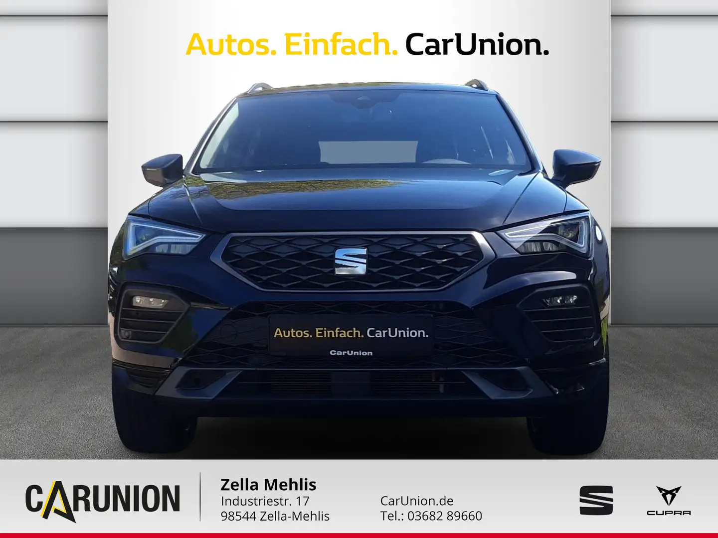 SEAT Ateca FR 2.0 TDI 110kW (150PS) 7-Gang DSG 4Drive Schwarz - 2