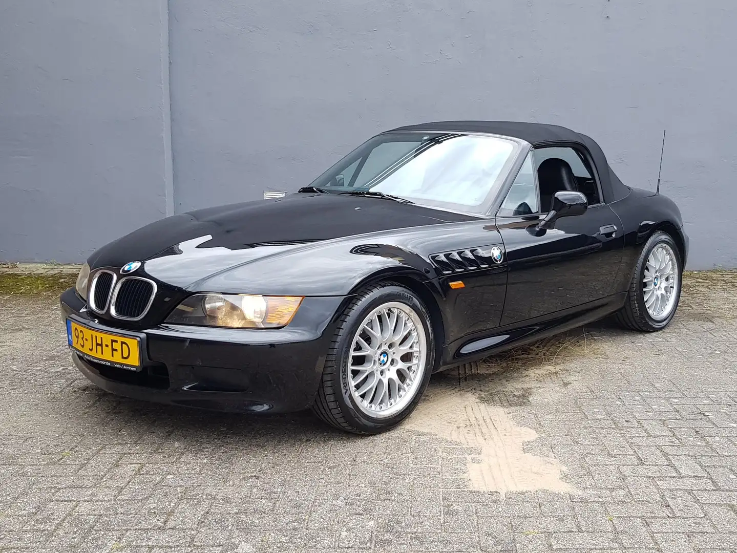 BMW 1.8 Roadster | APK | Airco | El. Kap | Stoelverw. Siyah - 2