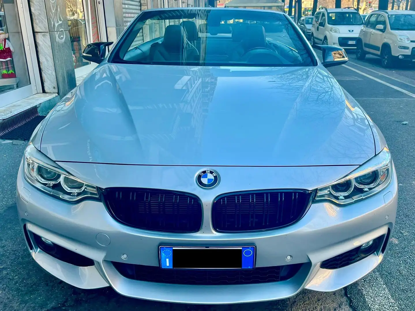 BMW 420 420d Cabrio Msport 184cv auto Zilver - 2