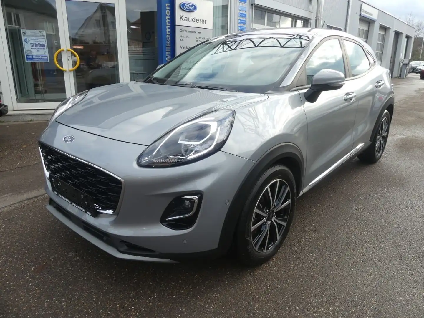 Ford Puma 1.0 EcoBoost Hybrid TITANIUM X Argent - 1
