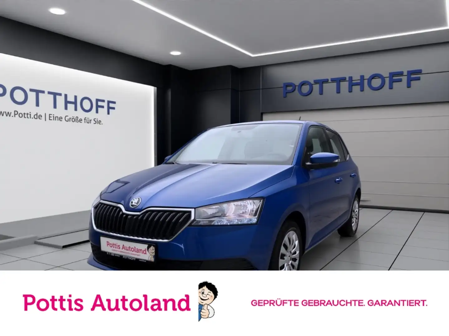 Skoda Fabia 1.0 MPI COOL PLUS KLIMA LED LM15 Azul - 1