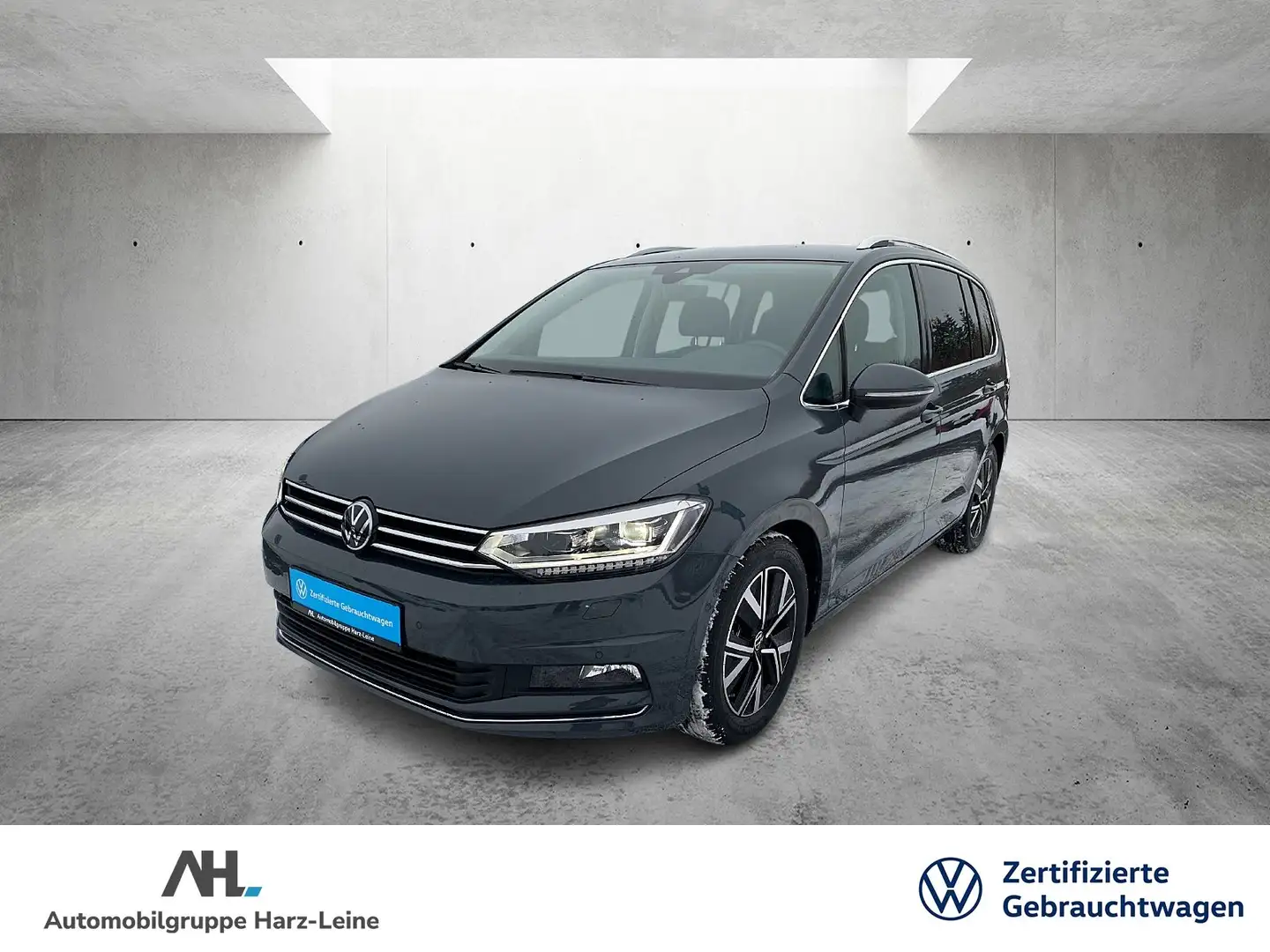 Volkswagen Touran 2.0 TDI Highline DSG AHK Navi ACC RFK Gris - 1