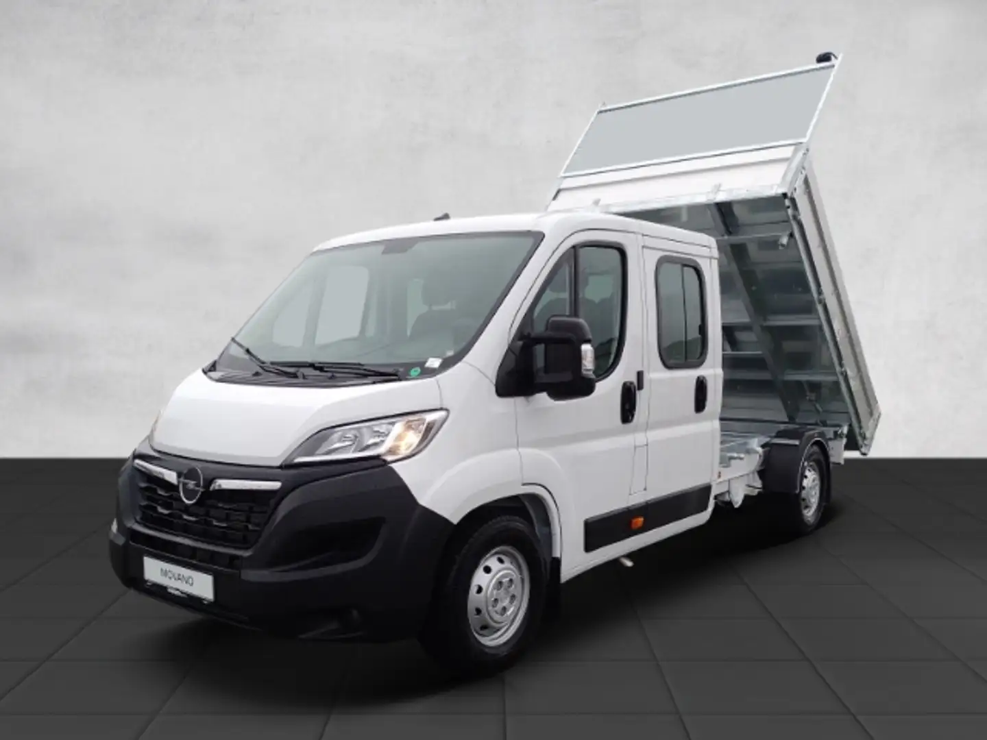 Opel Movano DoKa 3,5t L3 3-Seiten-Kipper 'VERFÜGBAR' Wit - 1