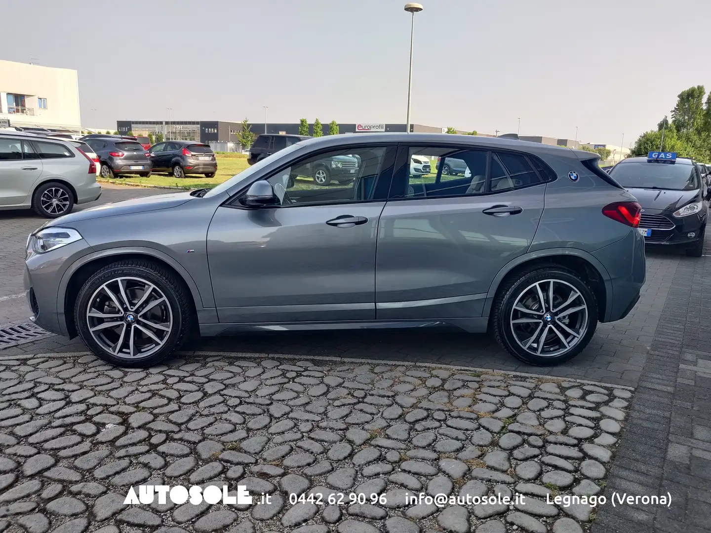 BMW X2 Xdrive 20D Msport Automatica Grijs - 2