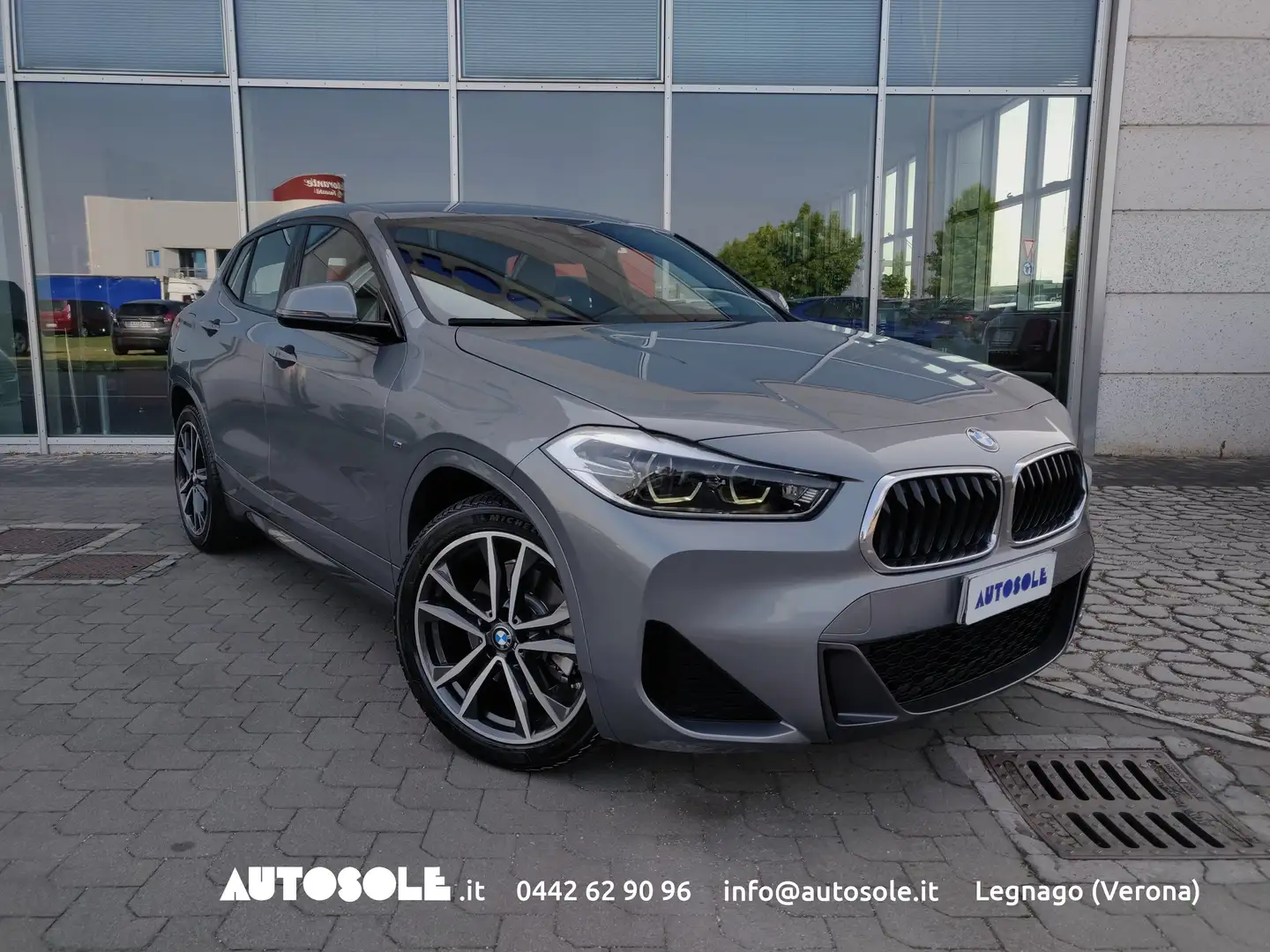 BMW X2 Xdrive 20D Msport Automatica Grijs - 1