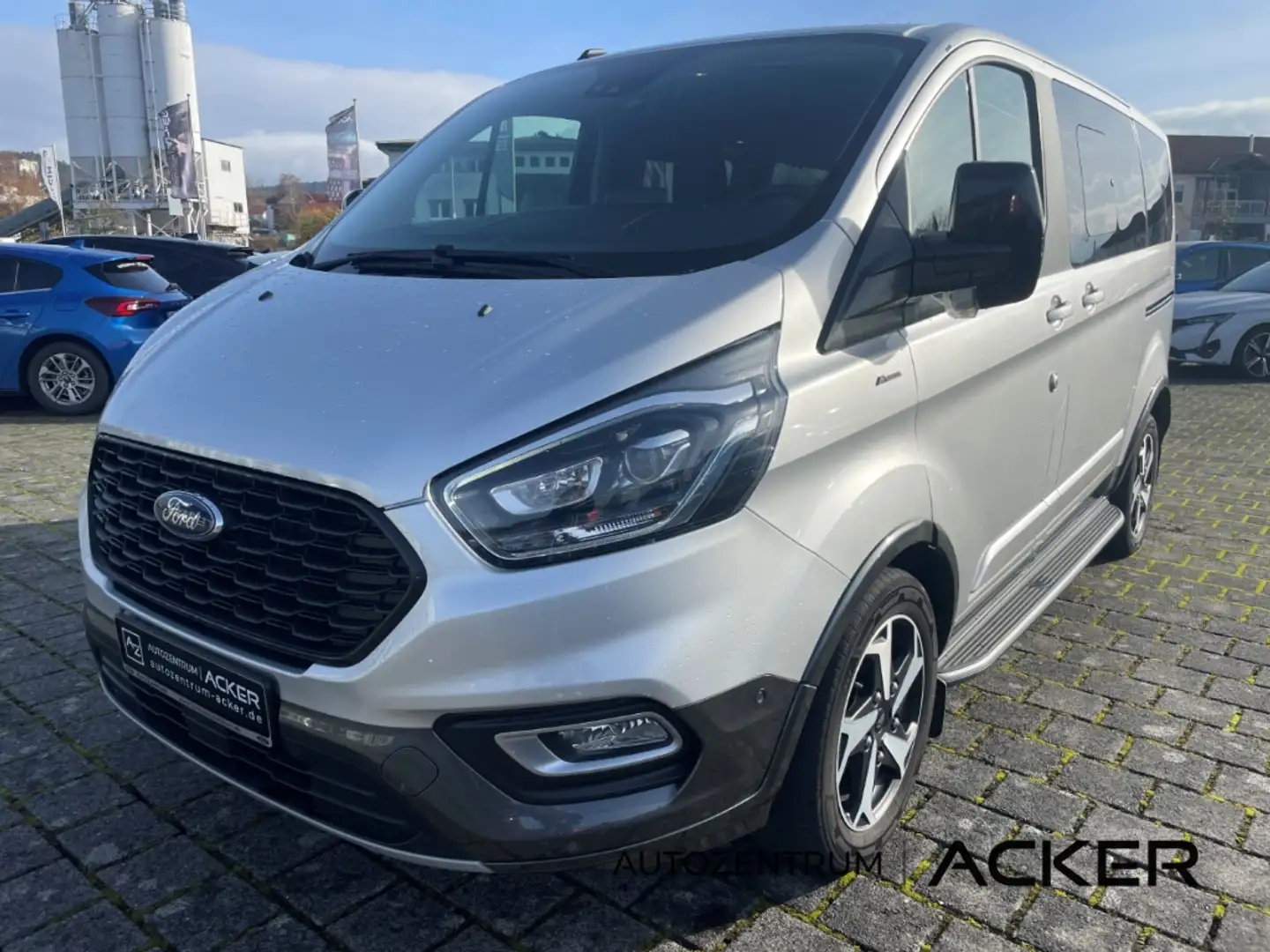Ford Tourneo Custom 2.0 EcoBlue Active AT. Xenon/AHK Argent - 1