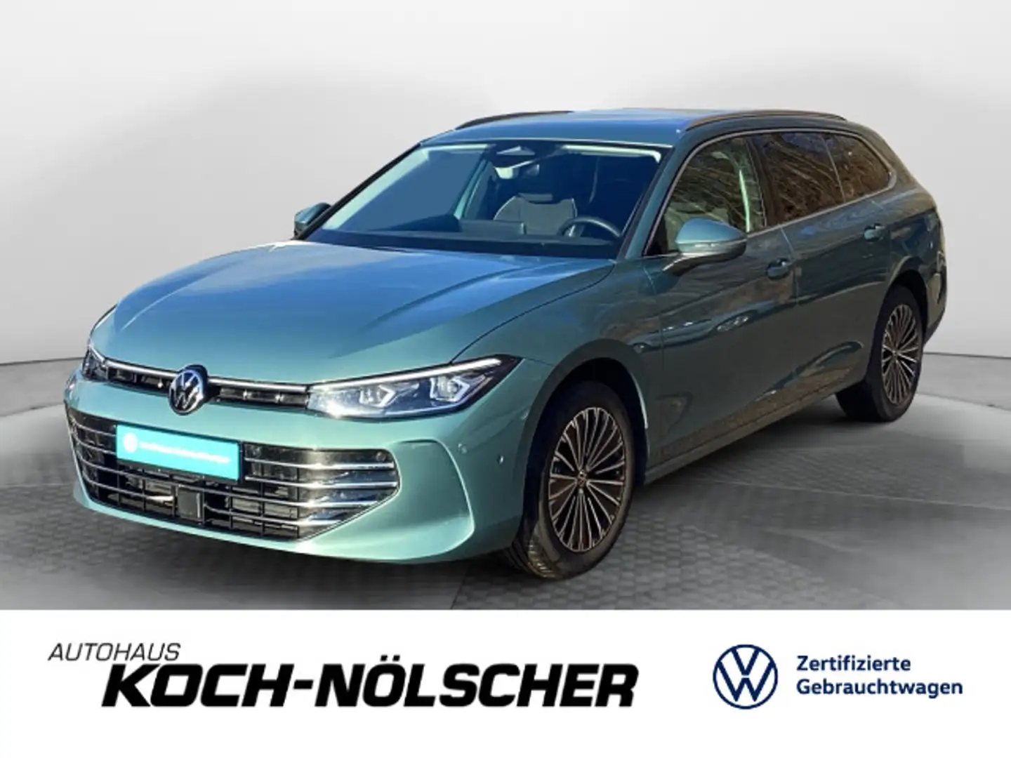 Volkswagen Passat Variant 2.0TDI Elegance DSG AHK LED Navi Vert - 1