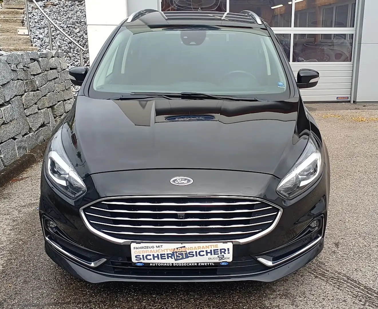 Ford Galaxy 2,0 EcoBlue Titanium 5stz. Aut. Schwarz - 2