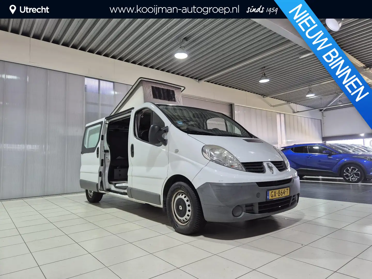 Renault Trafic t29 l2/h1 2.0 dci 66kw e4 Camper , Super leuk , Al Wit - 1