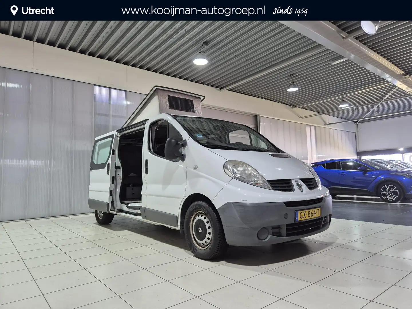 Renault Trafic t29 l2/h1 2.0 dci 66kw e4 Camper , Super leuk , Al Blanc - 1