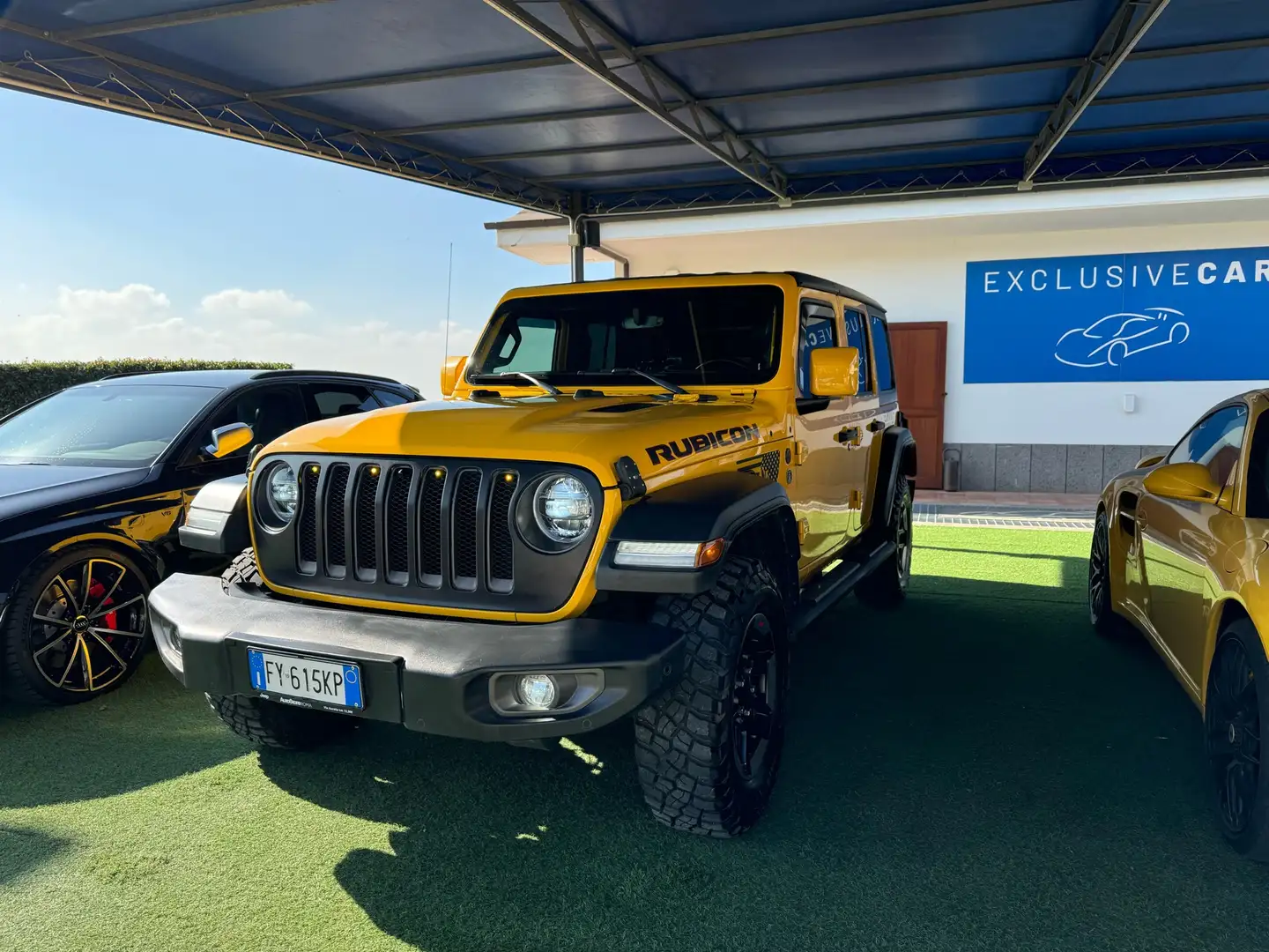 Jeep Wrangler Wrangler Unlimited 2.2 mjt II Rubicon auto Giallo - 1
