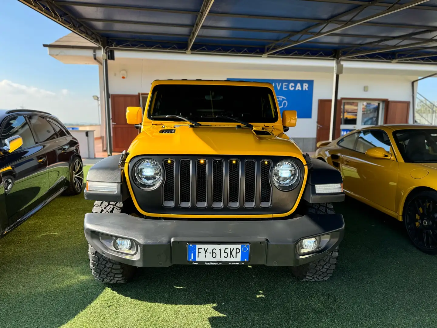 Jeep Wrangler Wrangler Unlimited 2.2 mjt II Rubicon auto Giallo - 2