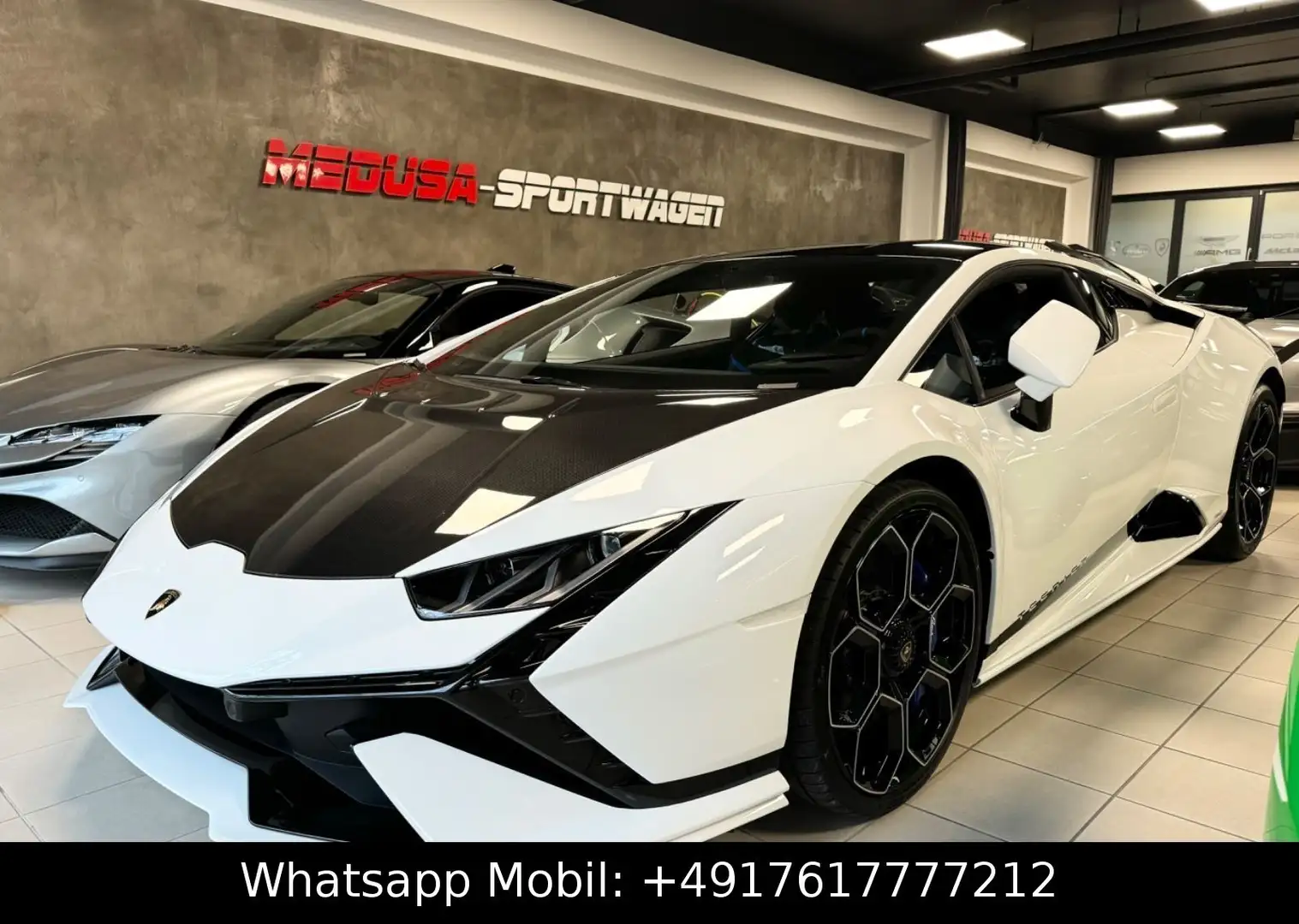 Lamborghini Huracán HURACAN TECNICA CARBON EXT&INT SENSONUM FULLOPT! Weiß - 1