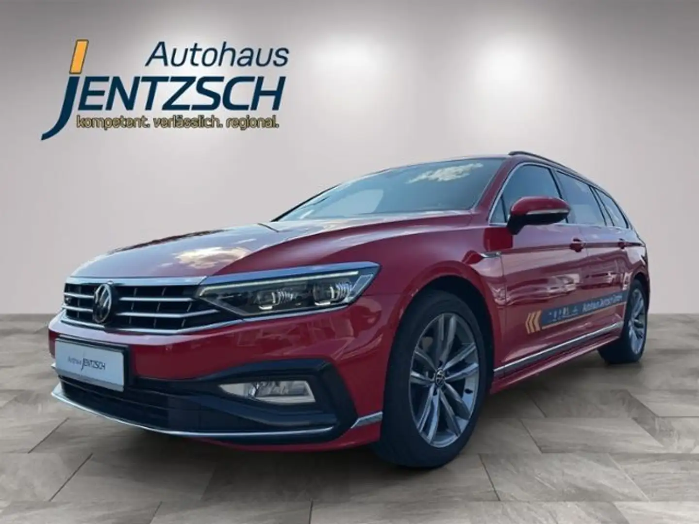 Volkswagen Passat Variant Business Matrix/AHK/Navi/R-Line Rojo - 2