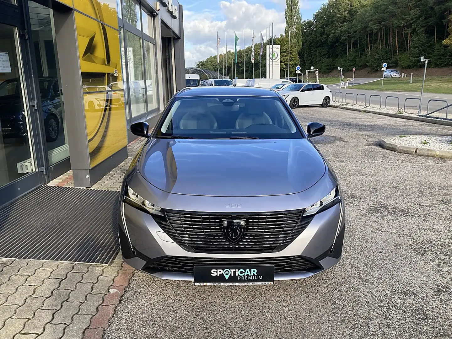Peugeot 308 Hybrid 145 e-DSC6 Allure Grau - 2