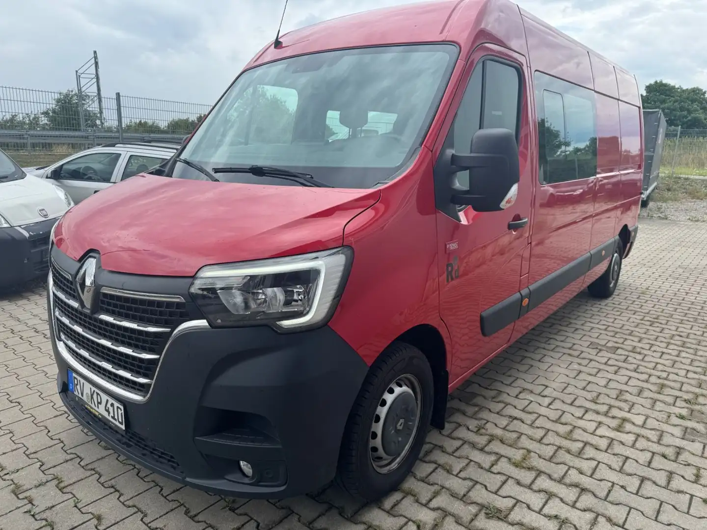 Renault Master DOKA Doppelkabiene Automatik Navi Roşu - 1