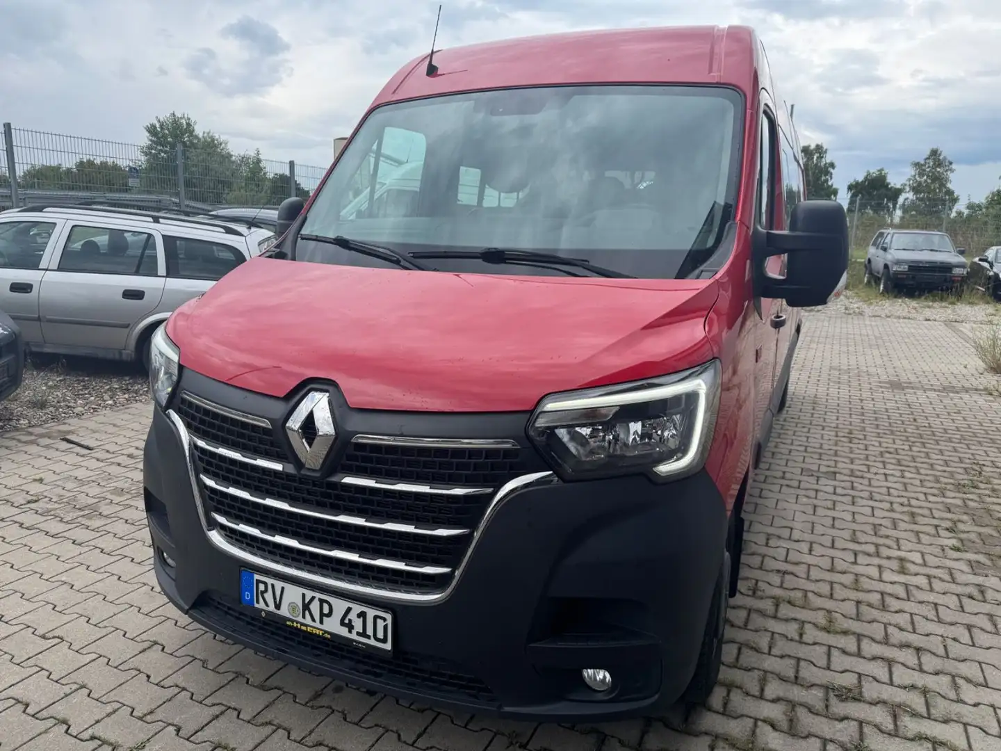 Renault Master DOKA Doppelkabiene Automatik Navi Roşu - 2