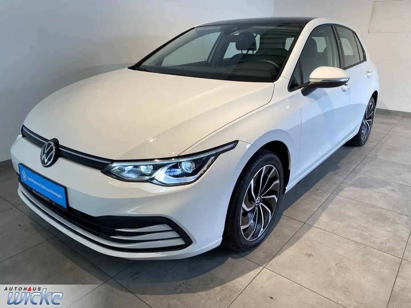 Volkswagen Golf VIII 1.5 TSI Life NAVI KLIMA PDC LED AHK PANO Blanco - 2