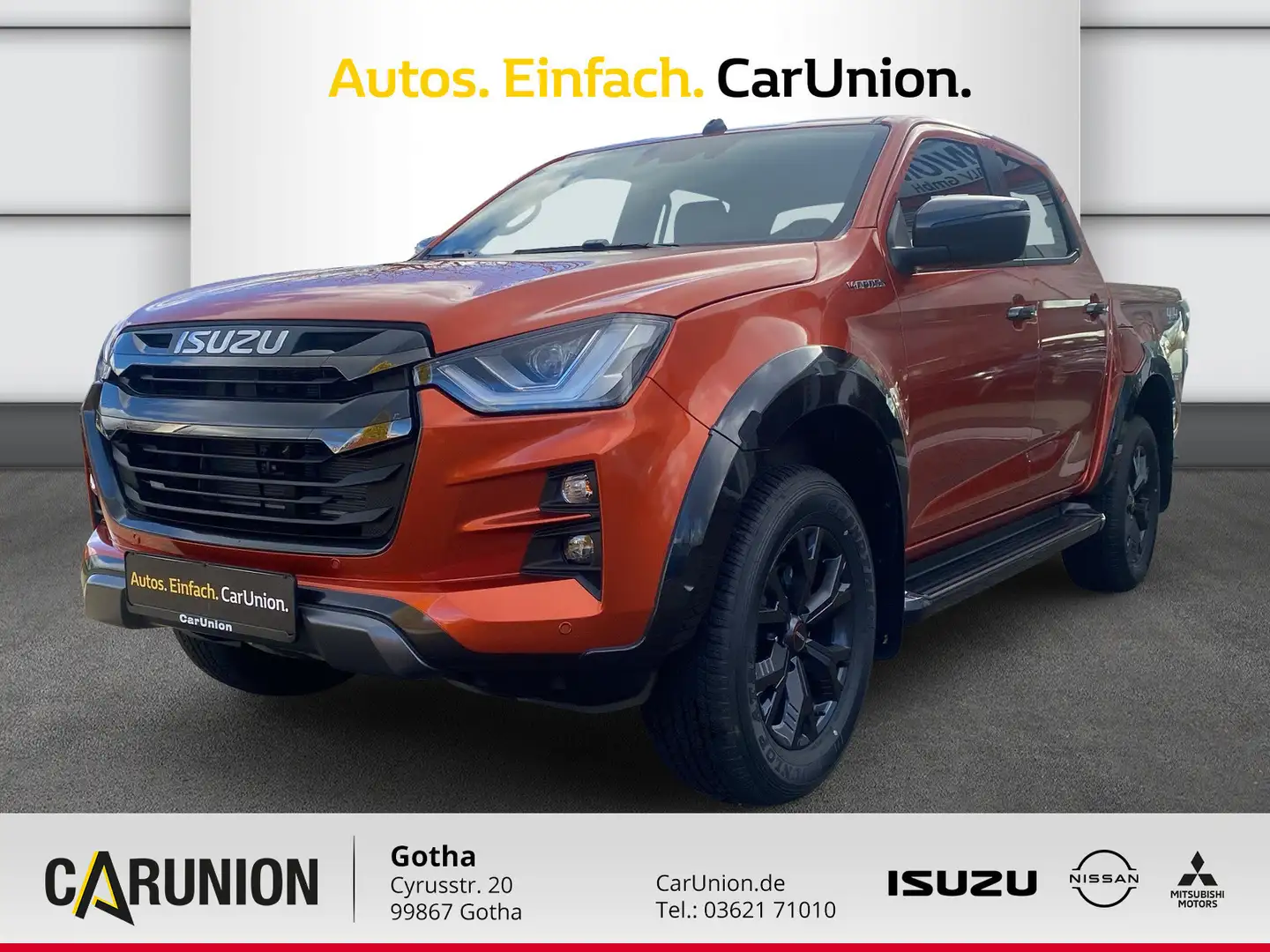 Isuzu D-Max V-Cross Double Cab Orange - 1