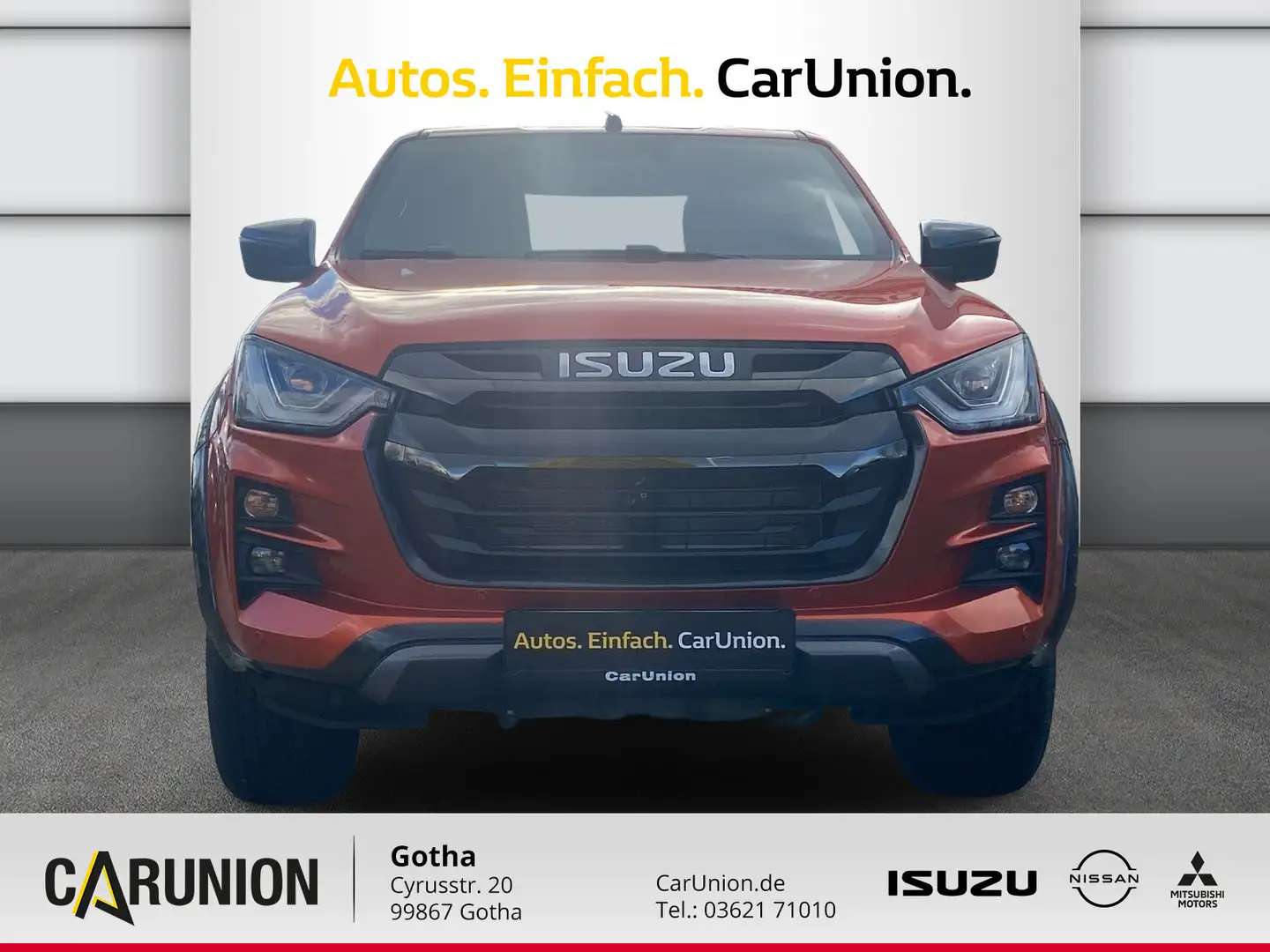 Isuzu D-Max V-Cross Double Cab Orange - 2