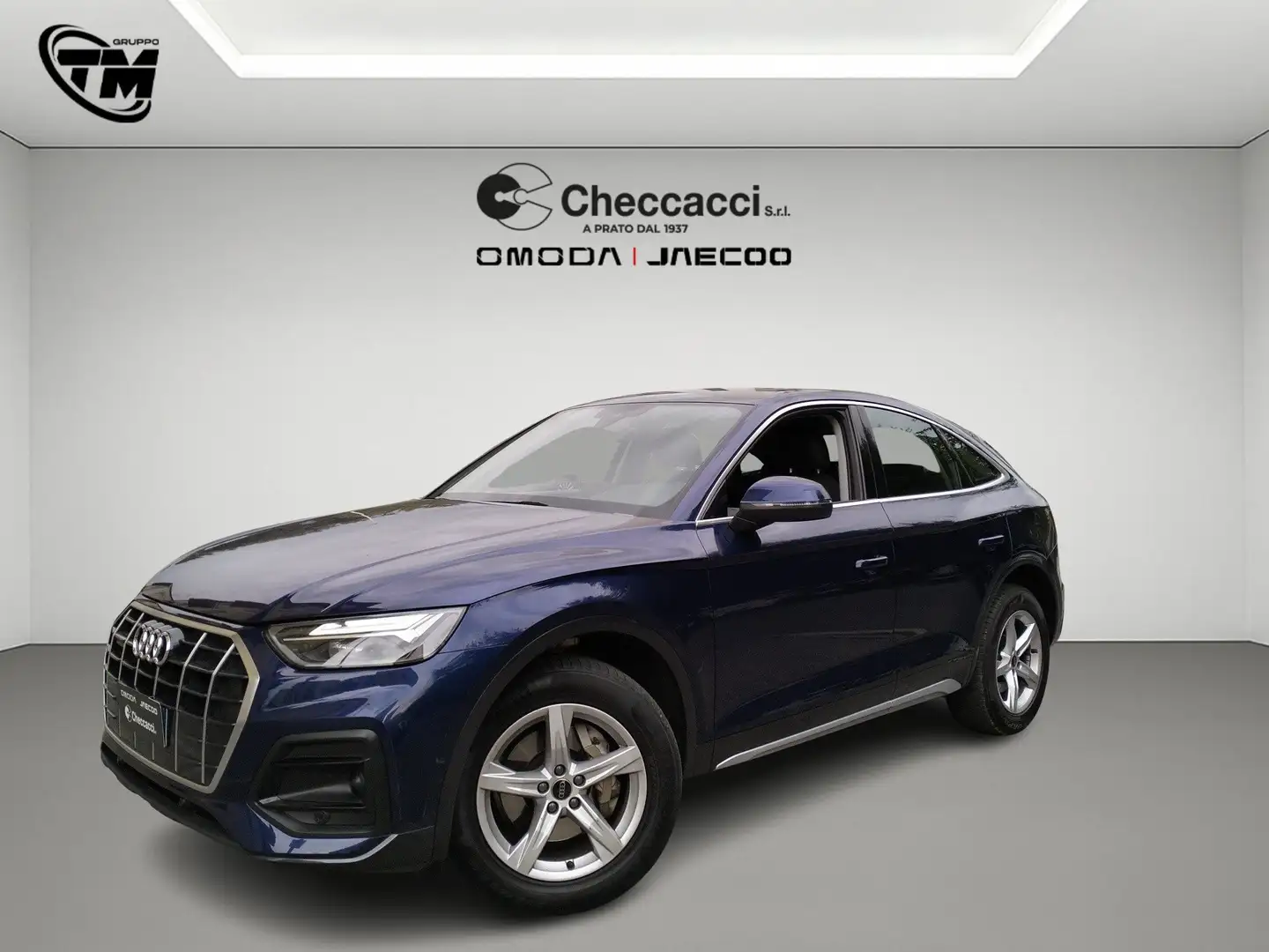 Audi Q5 Sportback 40 12V Business quattro s-tronic Blu/Azzurro - 1
