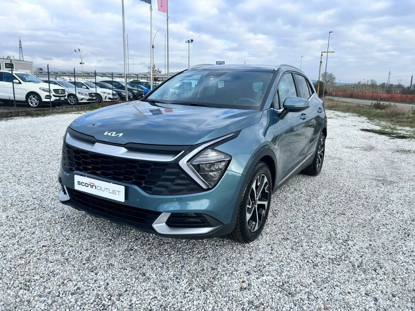Kia Sportage 1.6 crdi mhev Style imt Verde - 1
