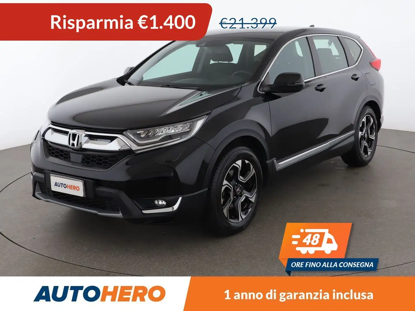 Honda CR-V 1.5 Turbo Elegance Navi Negro - 1
