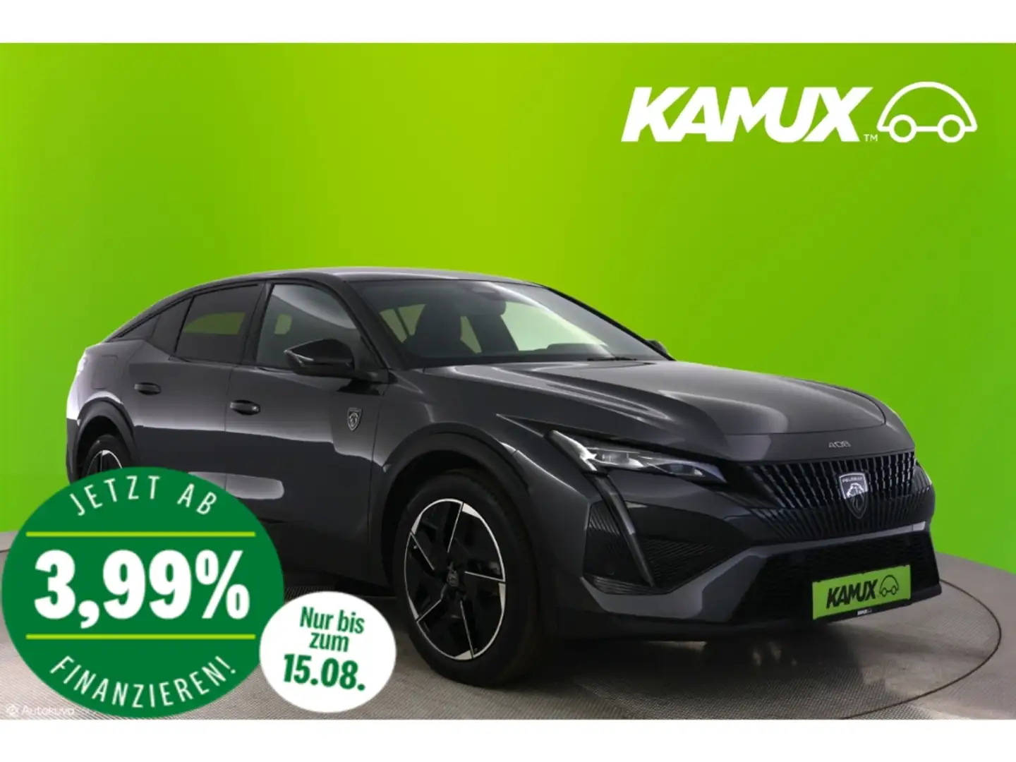 Peugeot 408 1.2Puretech Aut.GT+LED+NAVI+KAMERA+TEMPO Grau - 1
