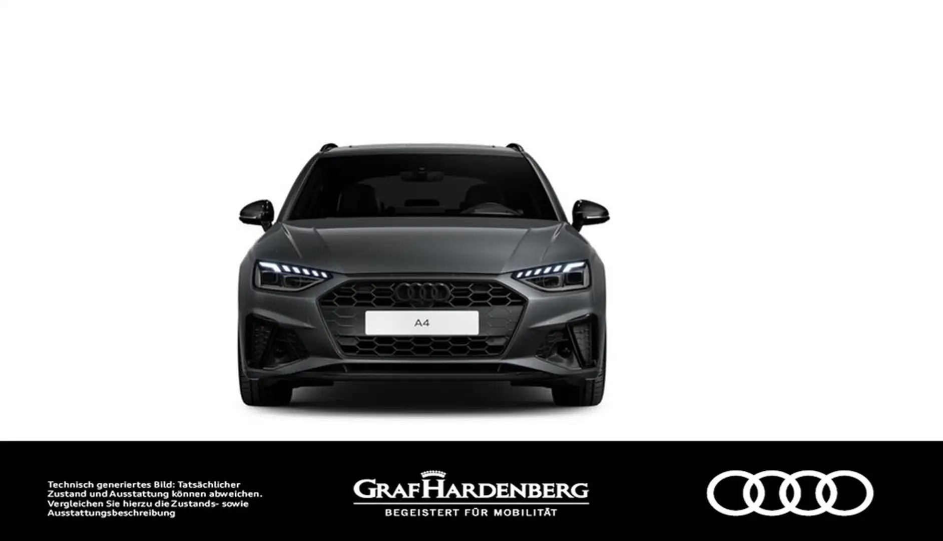 Audi A4 Avant 40 TDI S line LED Navi ACC HuD AHK Grau - 2