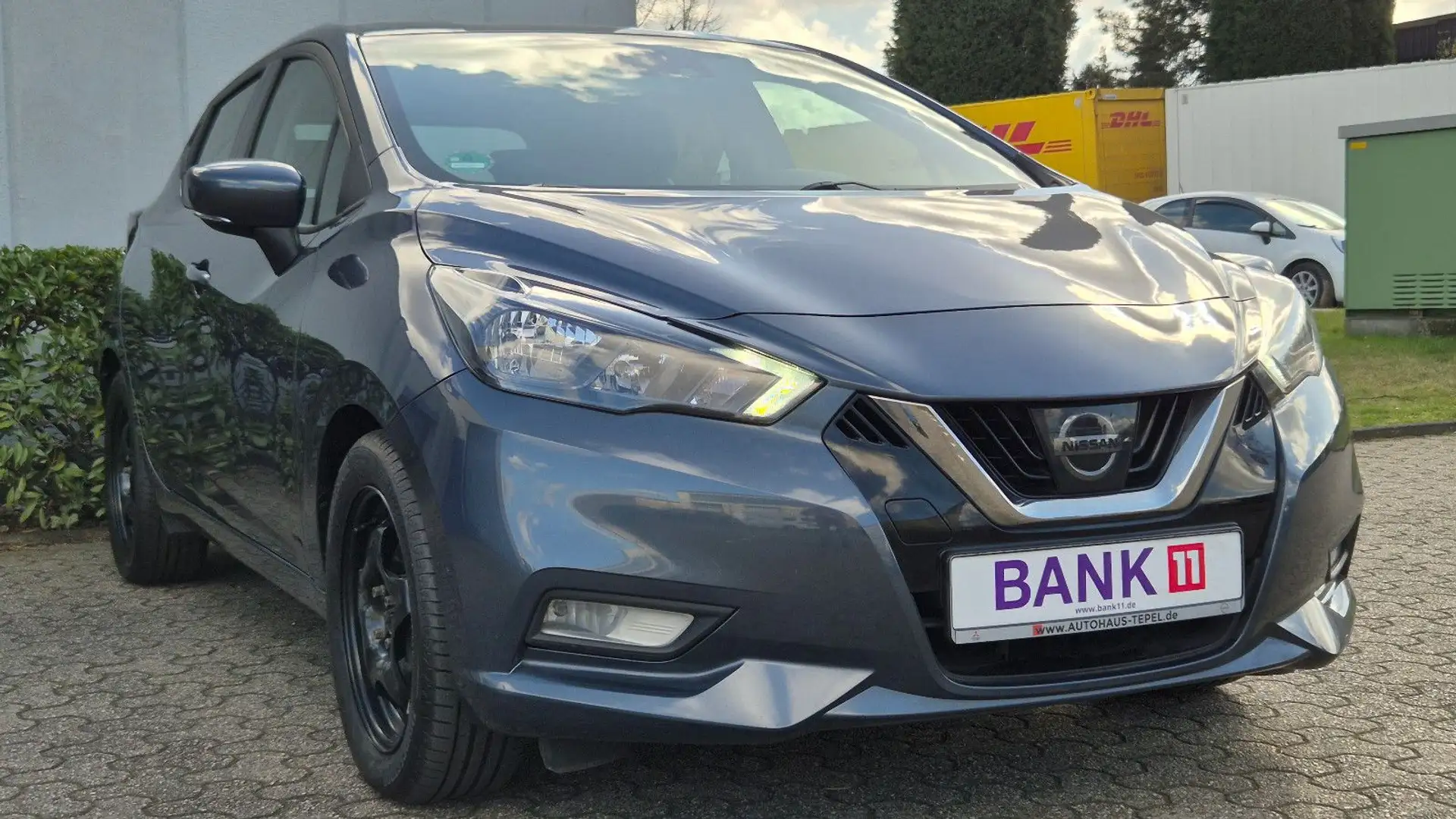 Nissan Micra 1.0 IG-T N-WAY/DAB/SHZ/SPUR-ASS/LED/PDC/ Grau - 1