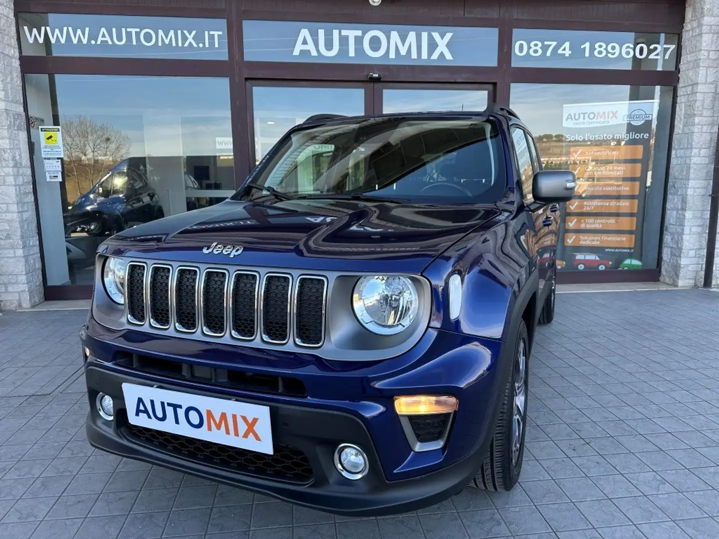 Jeep Renegade 1.0 T3 Limited 2wd Blauw - 1