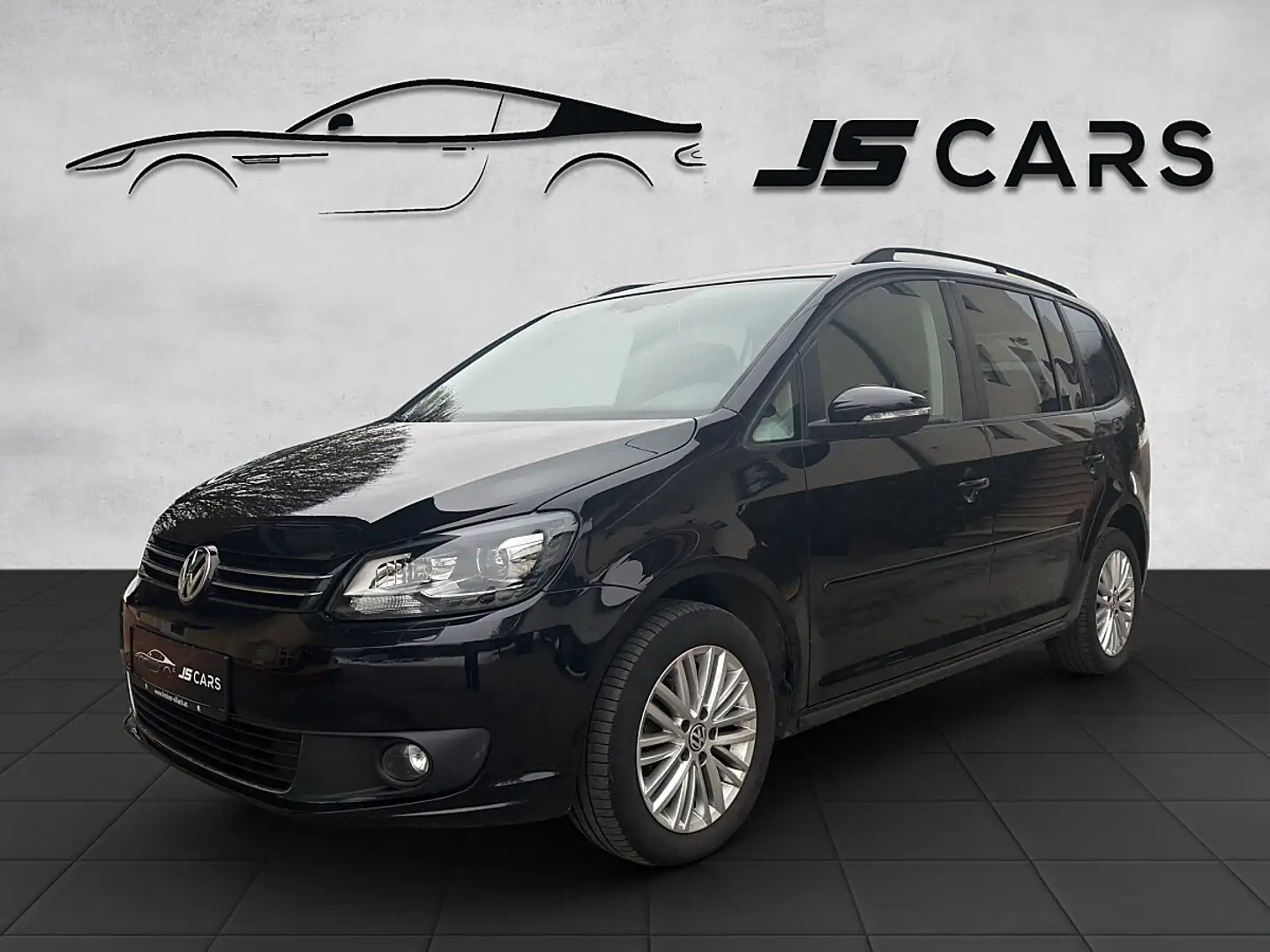 Volkswagen Touran Karat 1,6 BMT TDI 1.Hand Schwarz - 1