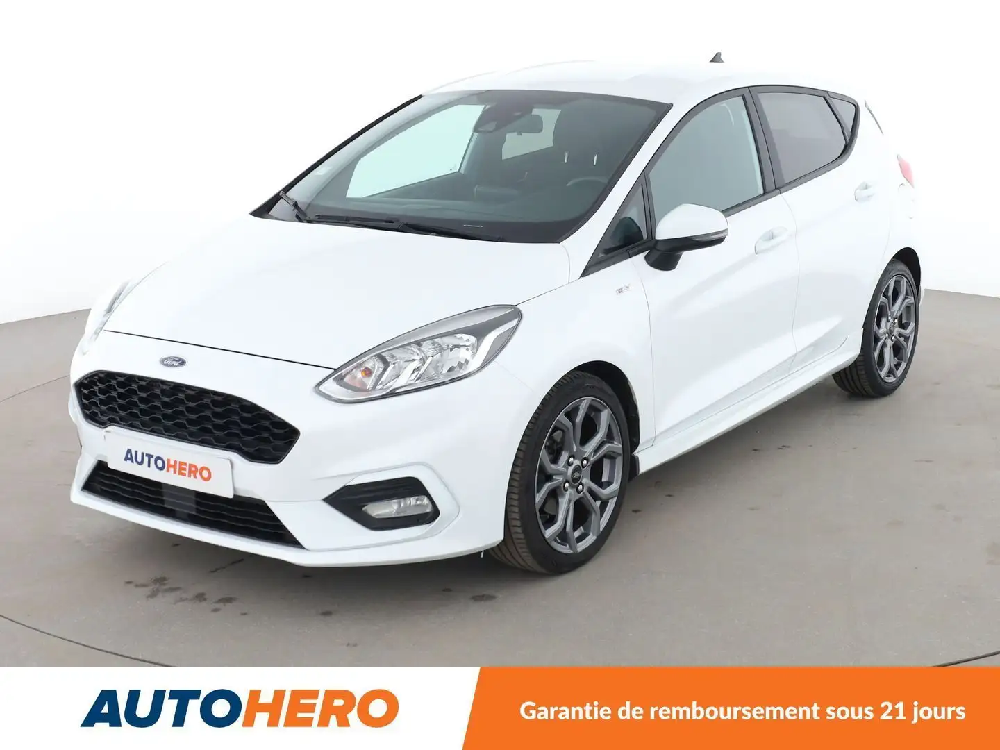 Ford Fiesta 1.0 EcoBoost ST-Line Blanc - 1