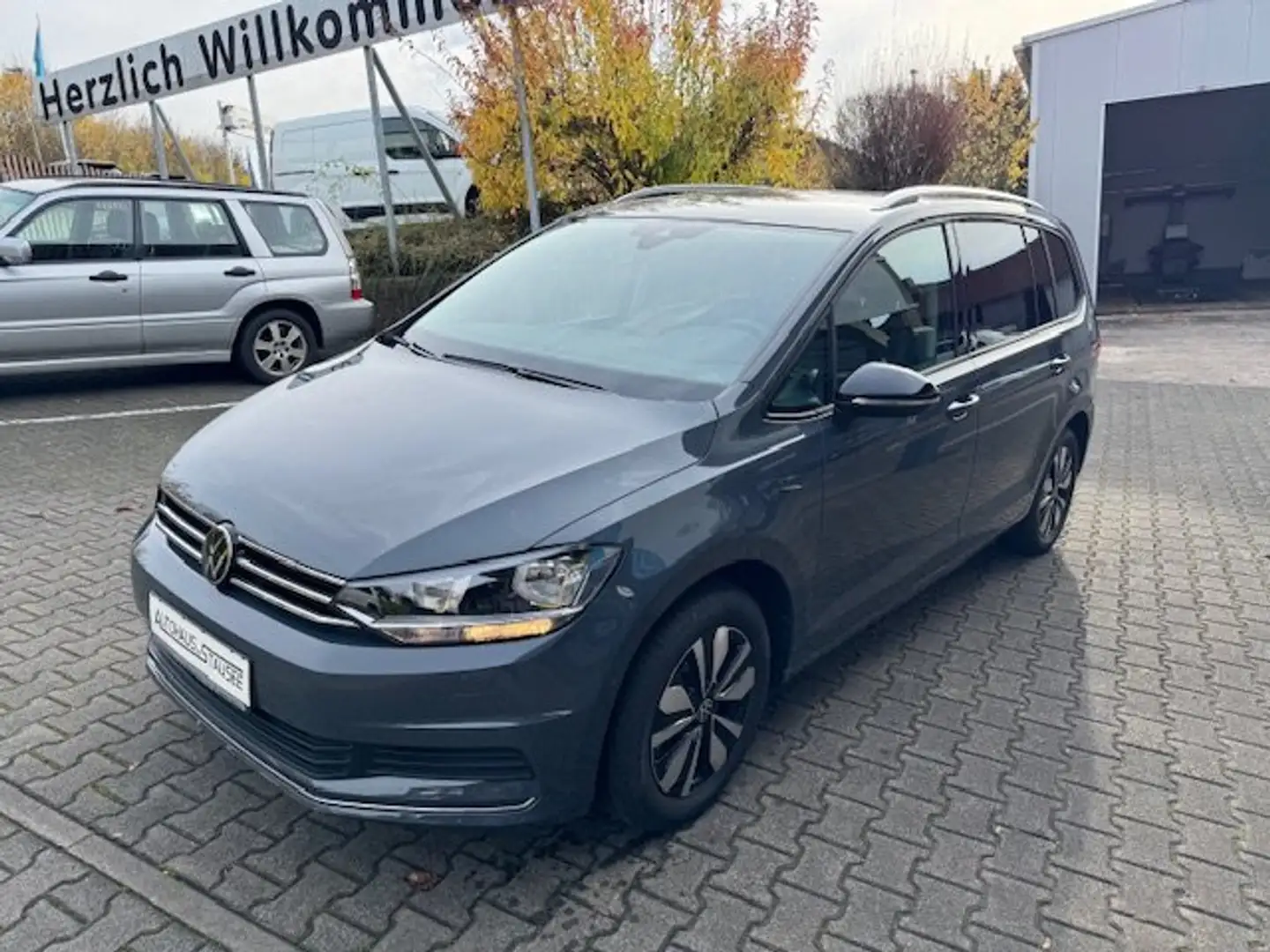 Volkswagen Touran 1.5 TSI DSG Goal *Anhängerkupplung*7 Sitze*Navi Gris - 1
