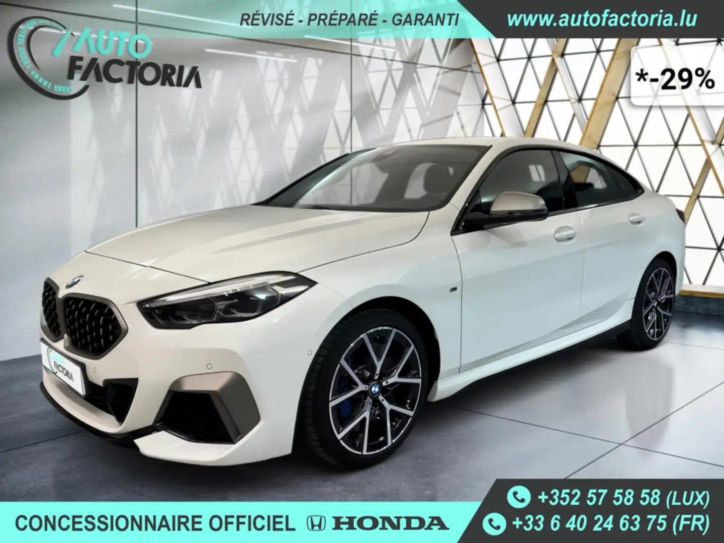 BMW 235 GC -29% M235I 306cv BVA8 4x4 +GPS+CAM+LED+Options Beige - 1