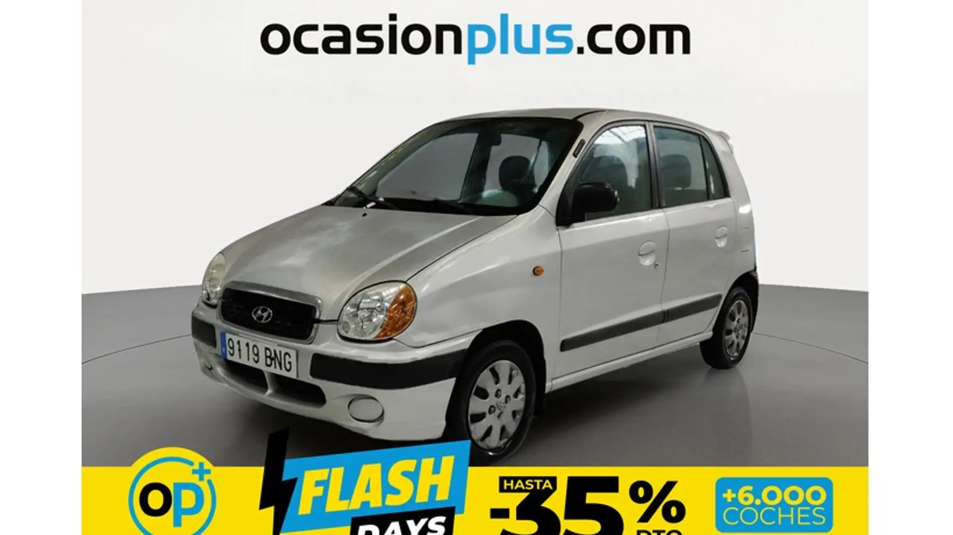 Hyundai Atos 1.0 GLS Silber - 1