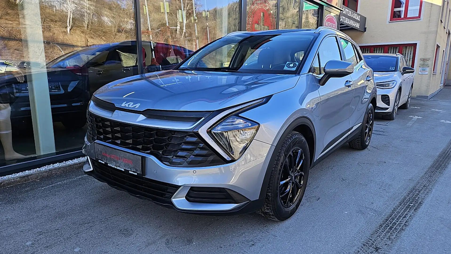 Kia Sportage 1,6 TGDI Silber Grau - 2