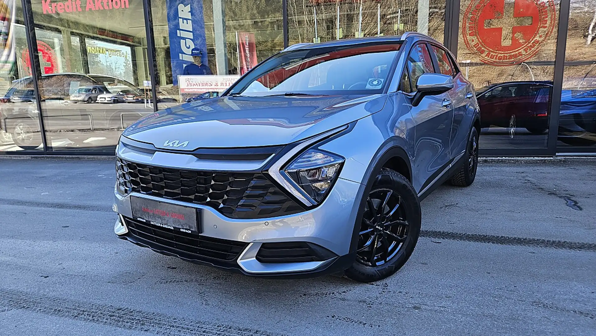 Kia Sportage 1,6 TGDI Silber Grau - 1